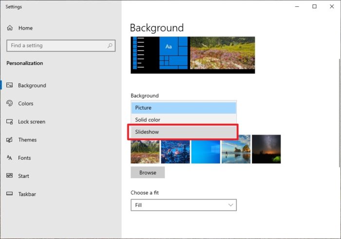 slideshow 3 - How to Change Your Wallpaper Picture in Windows 10 21