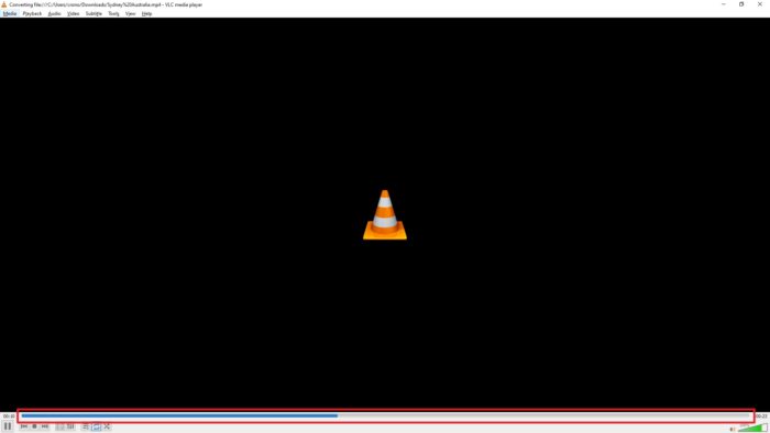 video bar progress - How to Rotate Video in VLC & Save it to Your Computer 37