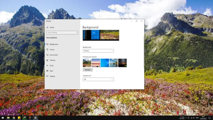 wallpaper changed - How to Change Your Wallpaper Picture in Windows 10 15