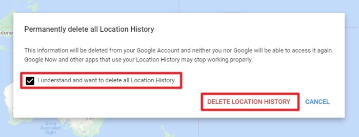 delete location history - How to Clear Your Location History from Google Maps 11