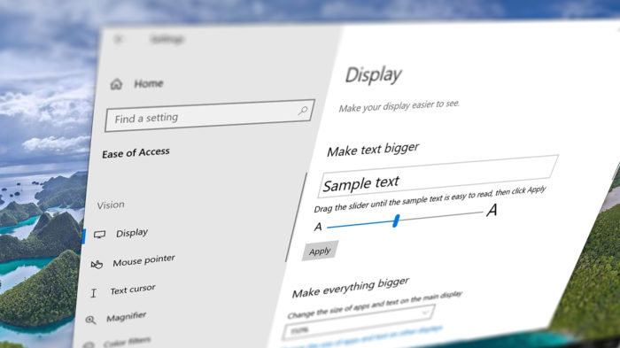 increase text size windows 10 - How to Increase Font Size in Windows 10 to be Readable 3