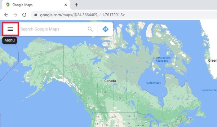 menu maps - How to Clear Your Location History from Google Maps 5