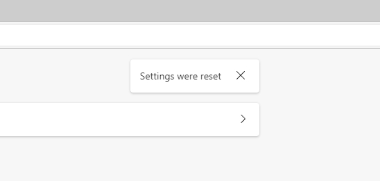 settings were reset - How to Reset Microsoft Edge Settings to Default in 5 Steps 13