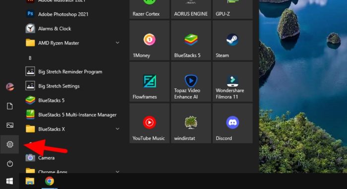 windows settings 1 - How to Increase Font Size in Windows 10 to be Readable 5