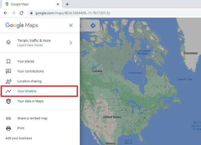 your timeline - How to Clear Your Location History from Google Maps 7