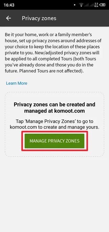 Screenshot 20220823 164350 - How to Hide Your Home Address on Komoot Activities 13