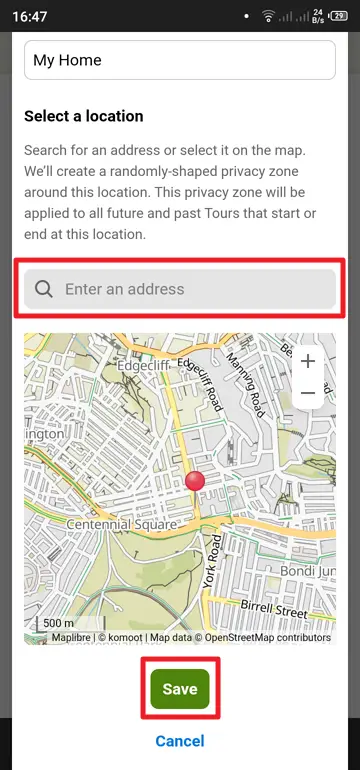 Screenshot 20220823 164800 - How to Hide Your Home Address on Komoot Activities 21