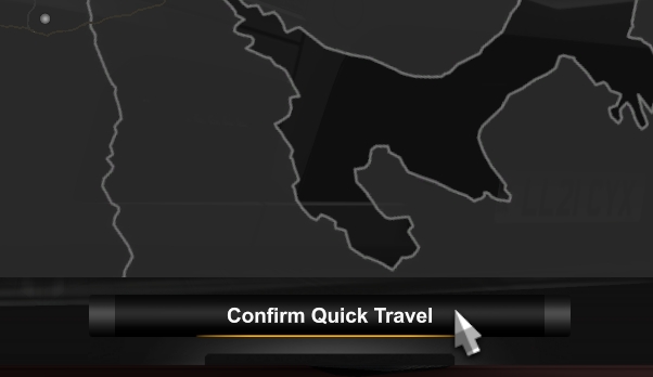 confirm quick travel - How to Perform Quick Travel in Euro Truck Simulator 2 9
