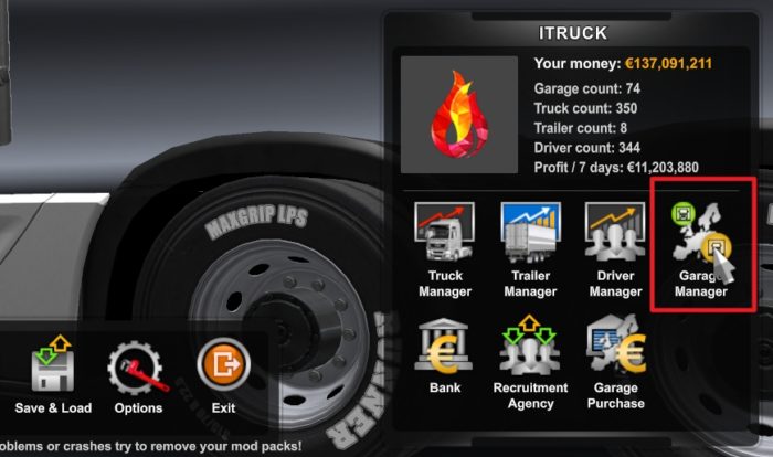 garage manager - How to Perform Quick Travel in Euro Truck Simulator 2 15
