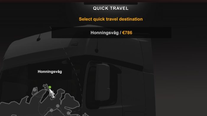 select city - How to Perform Quick Travel in Euro Truck Simulator 2 7