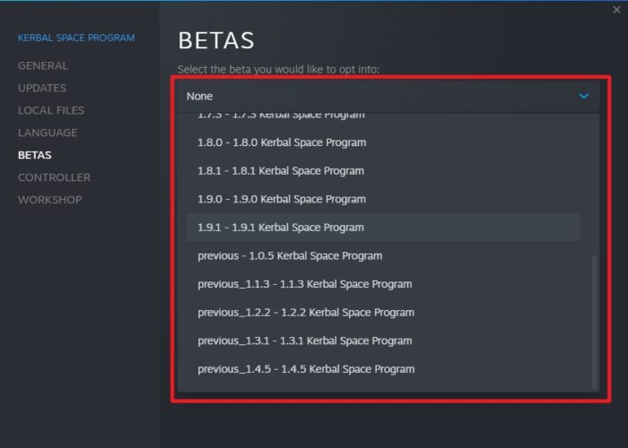 select game version - 3 Ways to Stop Steam Games from Updating 13
