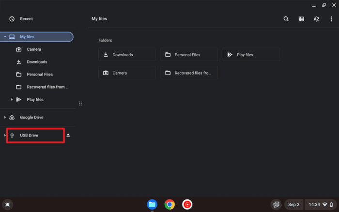 Screenshot 2022 09 02 14.34.24 - How to Access a USB Drive on a Chromebook 11