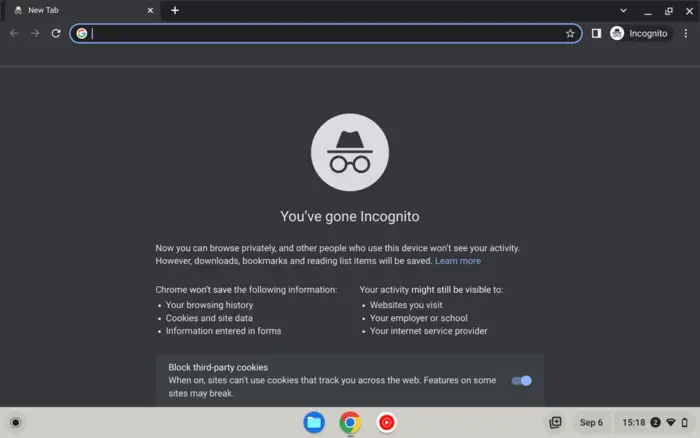 Screenshot 2022 09 06 15.18.20 - How to Go Incognito Mode on Chromebook 11