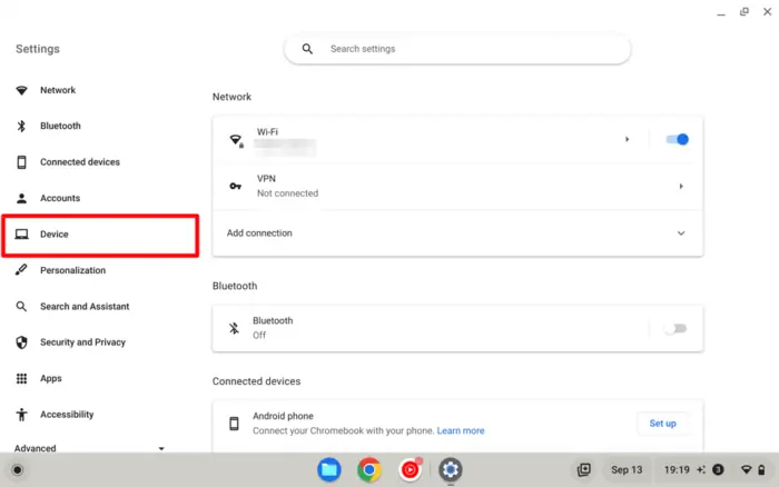 Screenshot 2022 09 13 19.19.35 - How to Increase Font Size on Chromebook 9