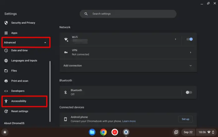 Screenshot 2022 09 22 18.06.41 - How to Open On-Screen Keyboard on Chromebook 9