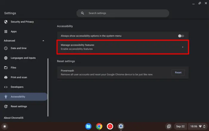 Screenshot 2022 09 22 18.06.46 - How to Open On-Screen Keyboard on Chromebook 11