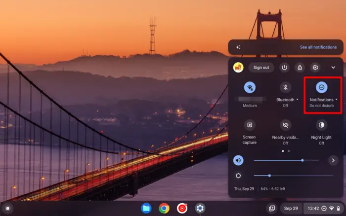 Screenshot 2022 09 29 13.42.07 - How to Manage Notifications on Chromebook 15