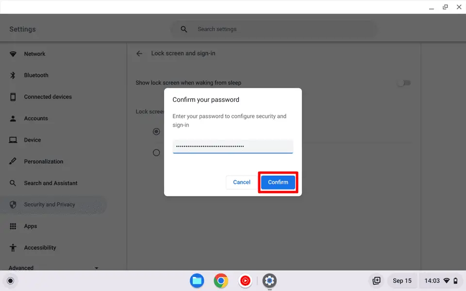 How to Enable Login with 6-Digit PIN on Chromebook