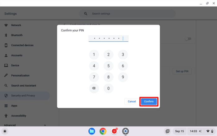chromebook pin 8 - How to Enable Login with 6-Digit PIN on Chromebook 19