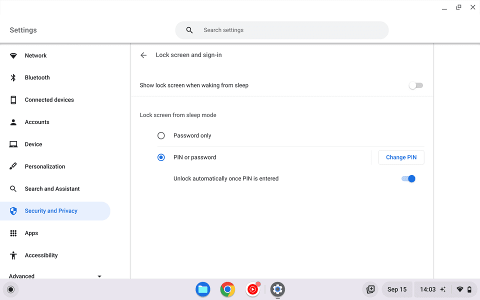 How to Enable Login with 6-Digit PIN on Chromebook