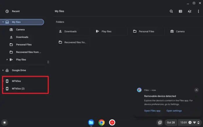 Screenshot 2022 10 28 13.01.19 - How to Safely Eject USB Drive from Your Chromebook 15