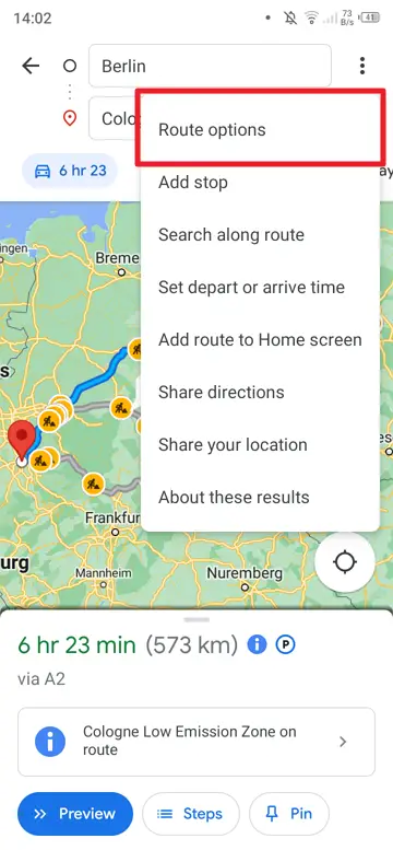 Screenshot 20221007 140242 - How to Avoid Toll Roads from Your Google Maps Route 9