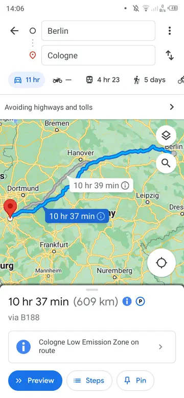 Screenshot 20221007 140603 - How to Avoid Toll Roads from Your Google Maps Route 13