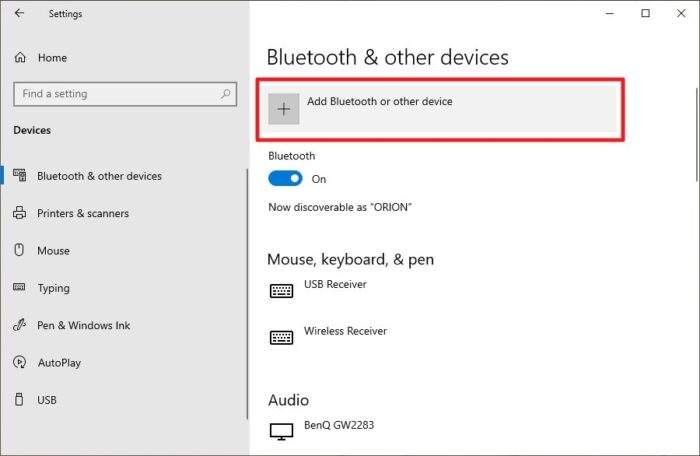 add bluetooth or other deivce - How to Turn on Bluetooth on Windows 10 PC or Laptop 31