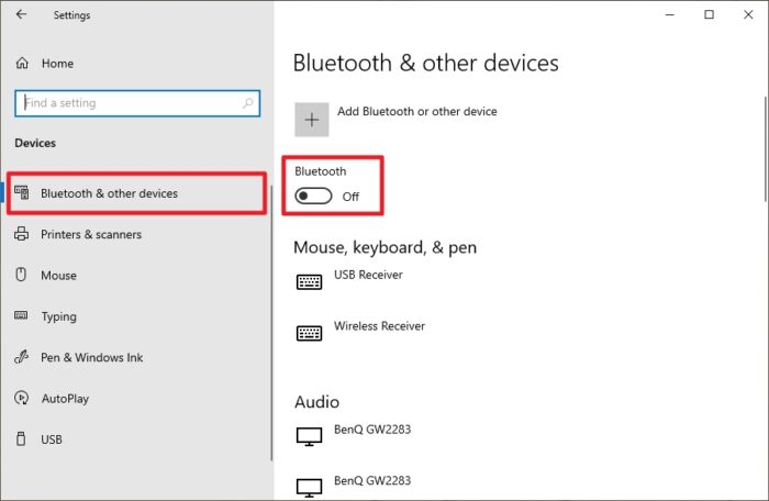 bluetooth 2 - How to Turn on Bluetooth on Windows 10 PC or Laptop 27