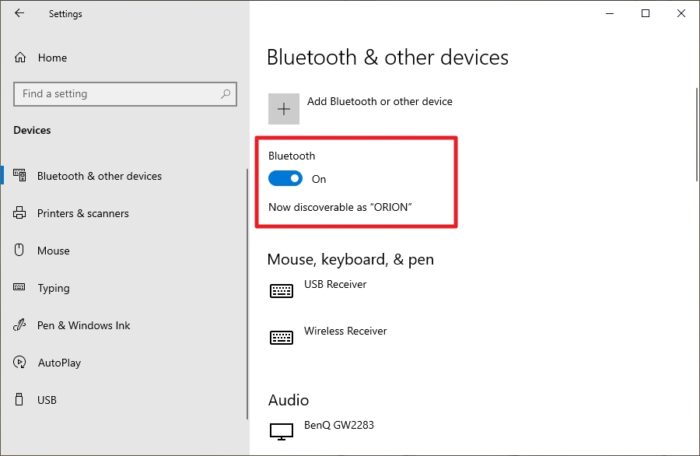 bluetooth on - How to Turn on Bluetooth on Windows 10 PC or Laptop 29