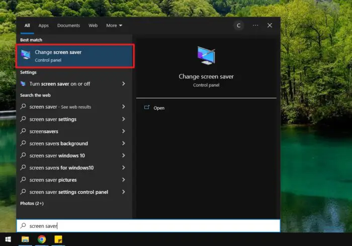 change screen saver - How to Enable Screen Saver in Windows 10 Computer 7