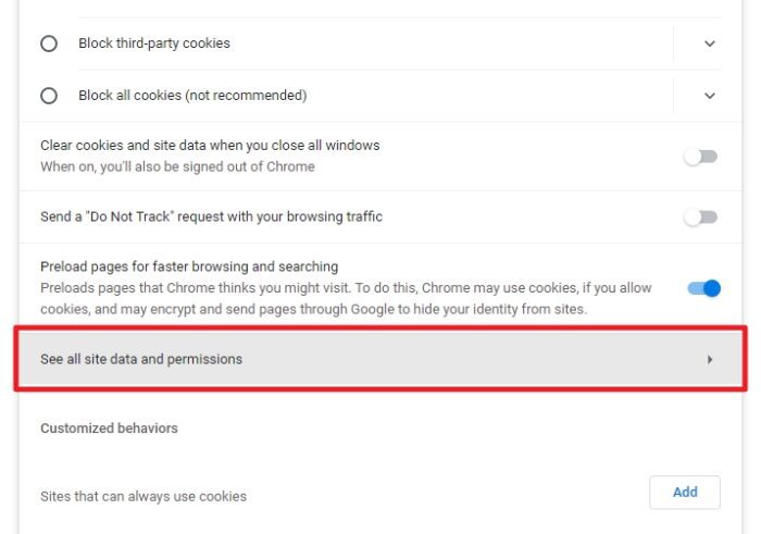 see all site data and permissions - How to Clear Cookies from Just One Website (Chrome Guide) 15