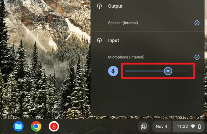 Screenshot 2022 11 04 11.32.43 - How to Turn On Microphone on Any Chromebook Device 11