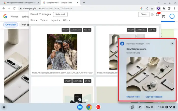 Screenshot 2022 11 18 11.49.46 - How to Save Images from the Web to Your Chromebook 37