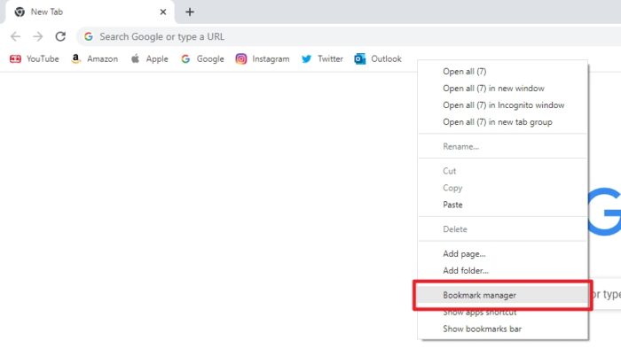 bookmarks manager - How to Hide Chrome's Bookmarks Bar in 2 Seconds 19