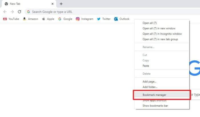 bookmarks manager - How to Hide Chrome's Bookmarks Bar in 2 Seconds 19