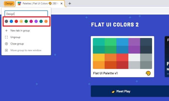 color group - How to Group Tabs in Chrome - A Complete Beginner's Guide 11