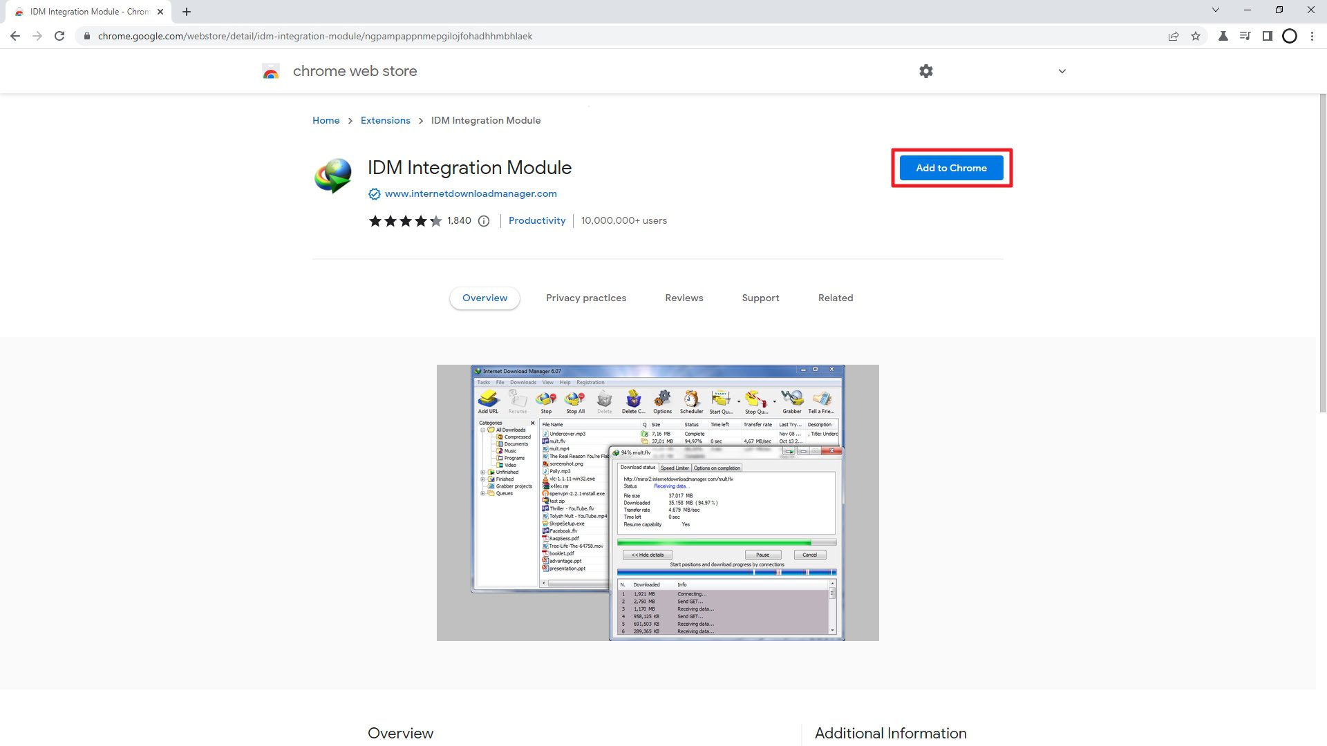 How To Add Internet Download Manager To Google Chrome