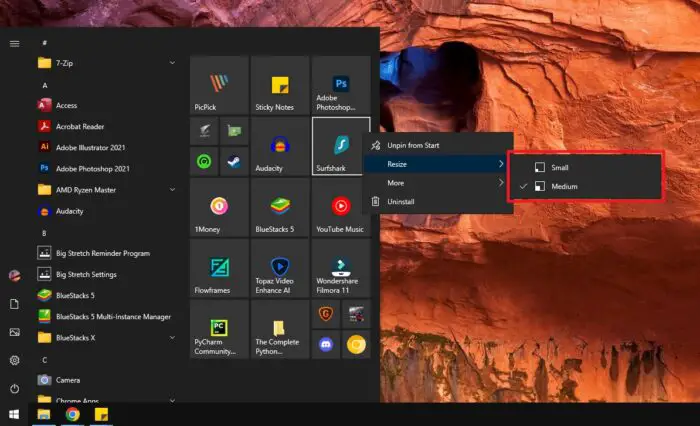 resize icon - How to Change the Icon Size in Windows 10 in Three Steps 19