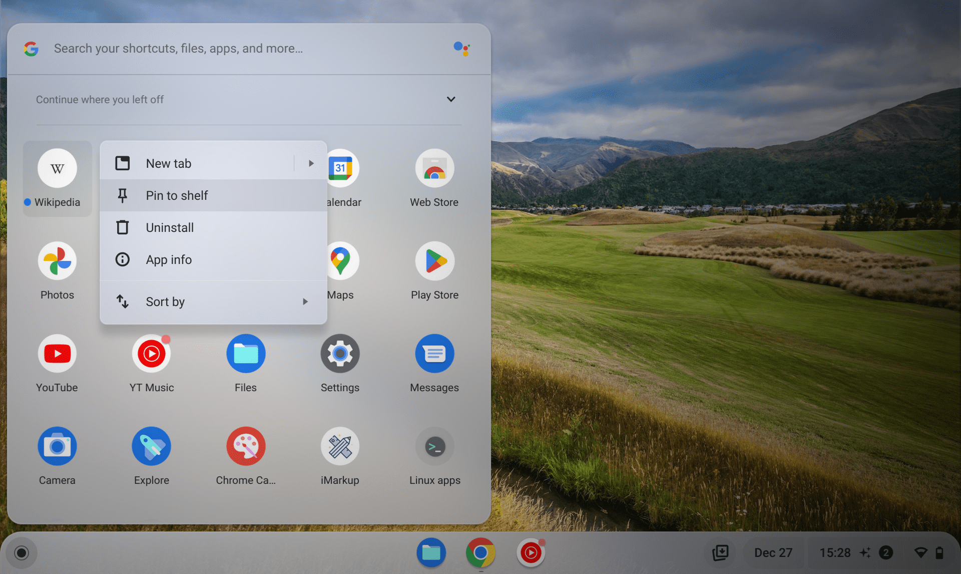 how-to-put-icons-on-the-chromebook-desktop-screen