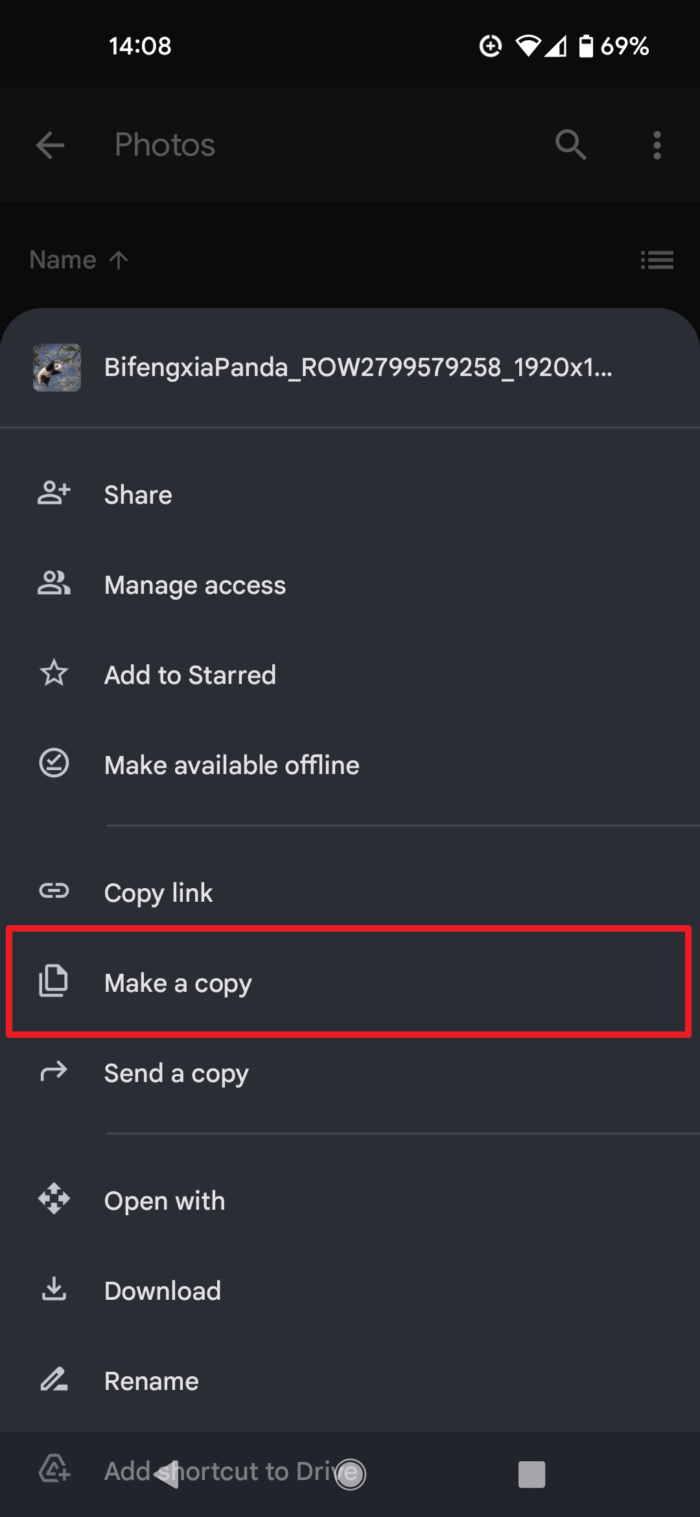 Screenshot 20221227 140829 - How to Copy Your File in Google Drive, 6 Steps with Picts 23