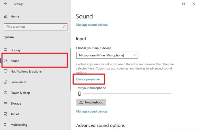 device properties - Windows 10 Microphone Level Keeps Changing (FIXED) 9