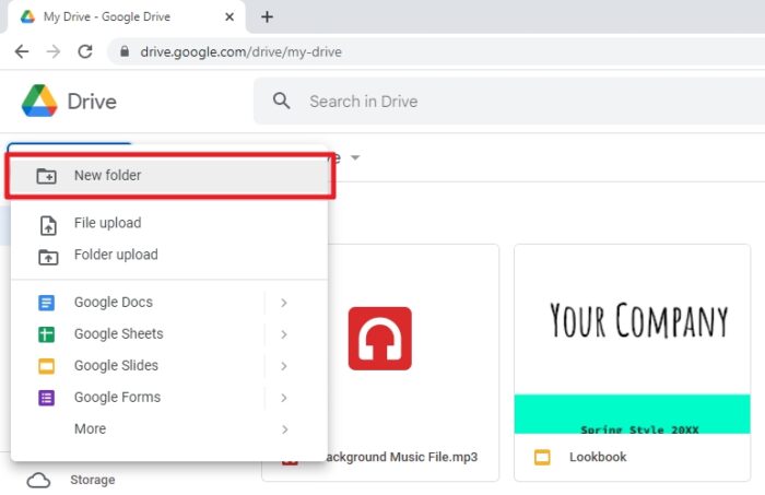 new folder - How to Create a New Folder in Google Drive (PC & Mobile) 9