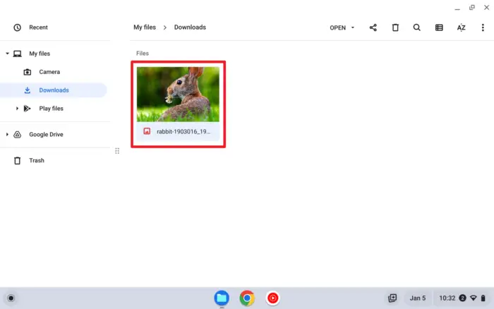 Screenshot 2023 01 05 10.32.57 - How to Open Downloaded Files on My Chromebook? 15