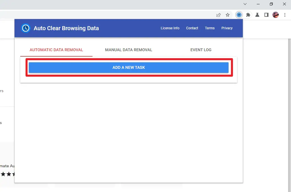 add new task - How to Auto Delete Chrome Browsing History - 2+1 Methods 25