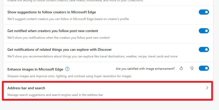 address bar - How to Make Google.com the Microsoft Edge Homepage 19