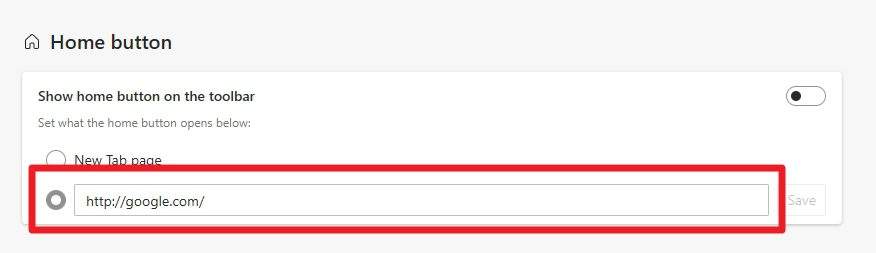 home button - How to Make Google.com the Microsoft Edge Homepage 13