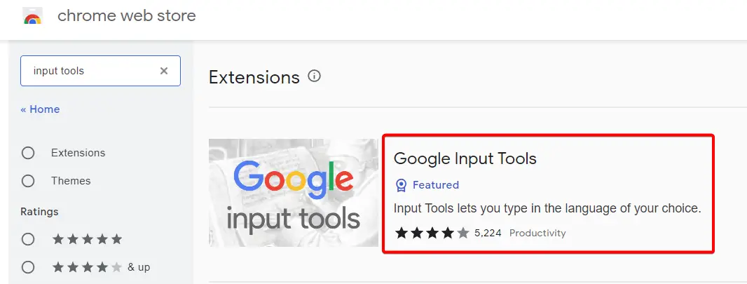a1 - How to Use Google Input Tools in Chrome Browser 5
