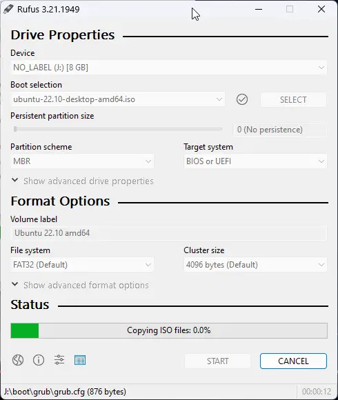 t11 - How to Create Ubuntu Bootable USB Flash Drive Using Rufus 25