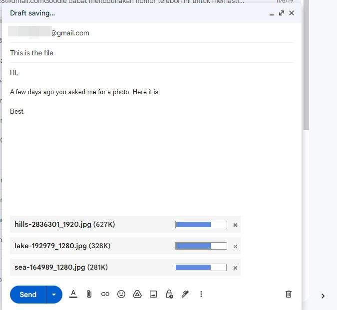 uploading - How to Attach File from USB Drive to Email 20